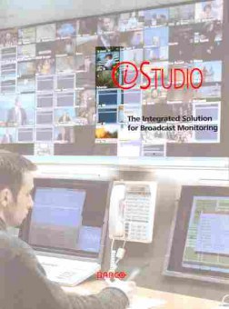 Буклет BARCO Studio The Integratrd Solution for Broadcast Monitoring, 55-918, Баград.рф